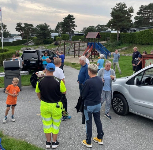 Avholdt høst-dugnad på Listranda Familiecamping