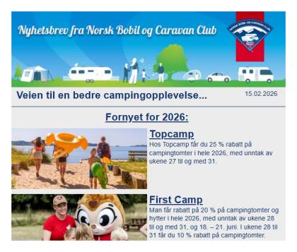 Artikkelbilde til artikkelen Nyhetsbrev fra NBCC