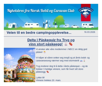 Artikkelbilde til artikkelen Nyhetsbrev fra NBCC