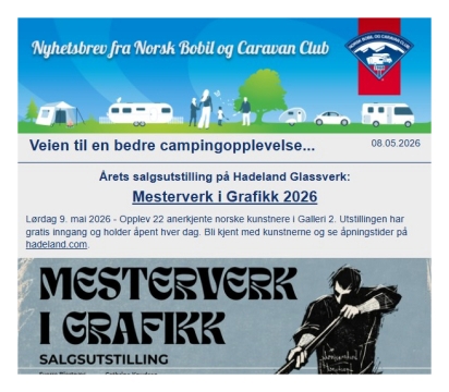 Nyhetsbrev fra NBCC