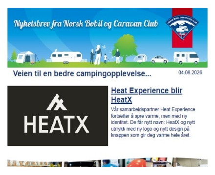 Nyhetsbrev fra NBCC